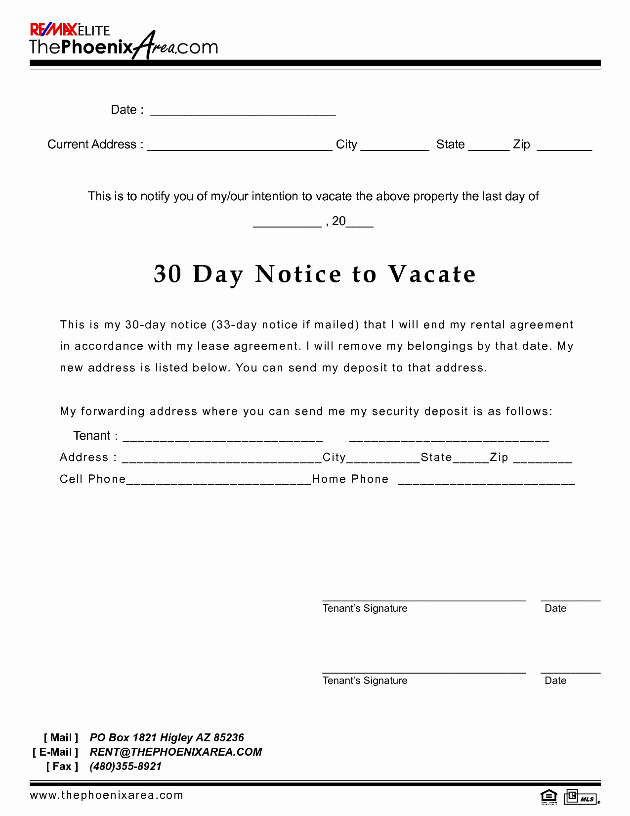 30 Day Eviction Notice Template Awesome Move Out Notice Template