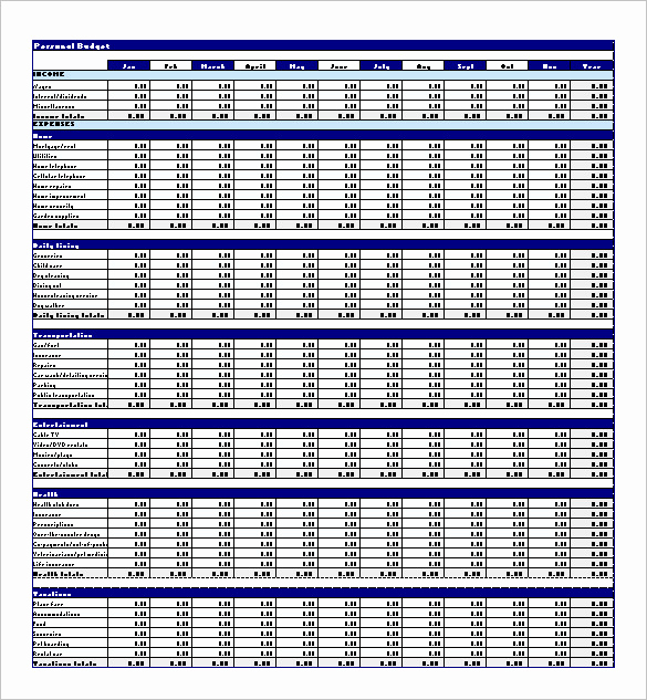 Business Budget Template Excel Elegant Excel Bud Template 25 Free Excel Documents Download