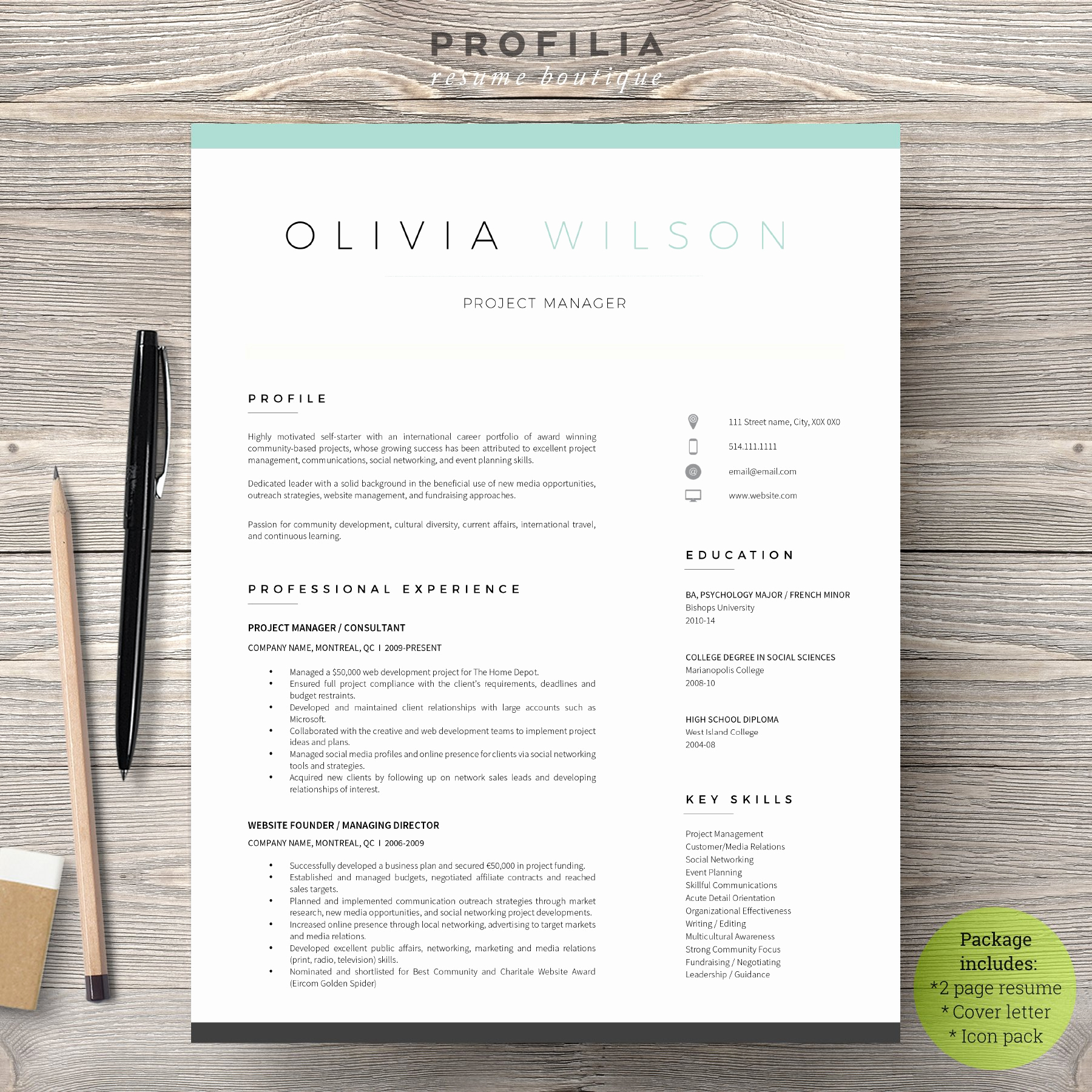 Creative Cover Letter Template Lovely Word Resume &amp; Cover Letter Template Cover Letter