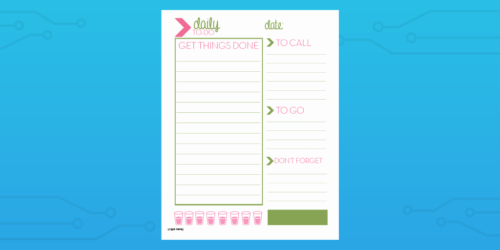 Daily to Do List Template Lovely Every to Do List Template You Need the 21 Best Templates