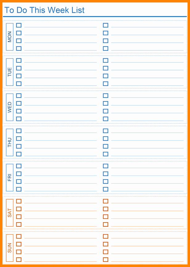 Daily to Do List Template New 12 Daily todo List Template