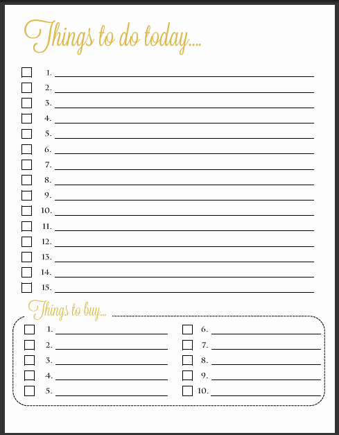 Daily to Do List Template Unique A while Back My Mom Gave Me some &quot;to Do List&quot; Notebooks to