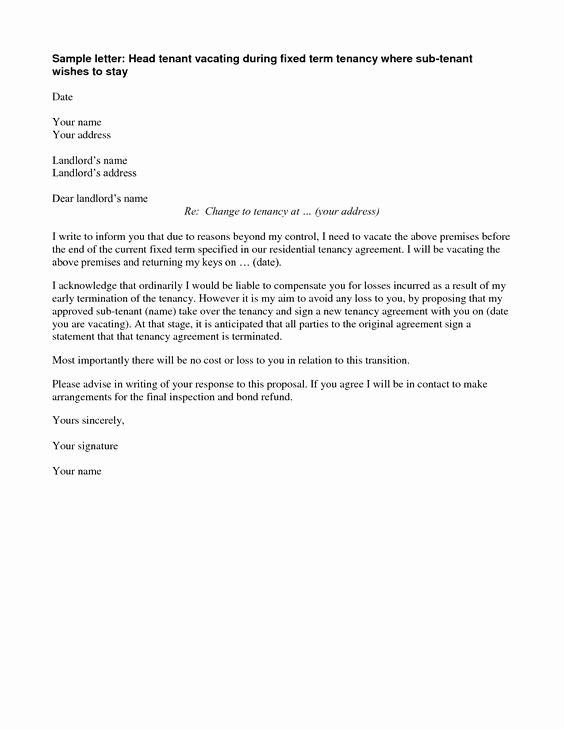 End Of Lease Letter Lovely Agreement Termination Letter This Contract Termination