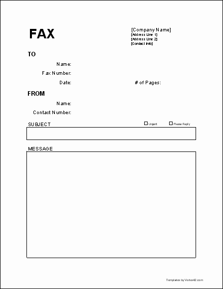Fax Cover Sheet Template Word Luxury Free Fax Cover Sheet Template Printable Fax Cover Sheet