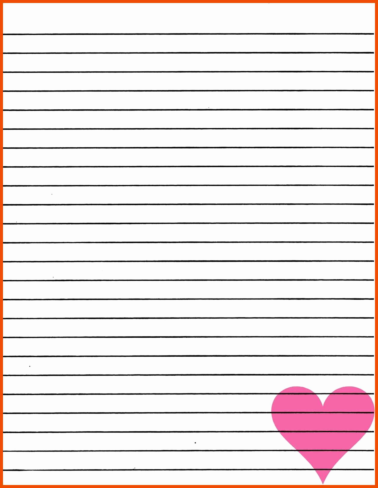 Free Printable Lined Paper Beautiful 9 10 Printable Lined Paper