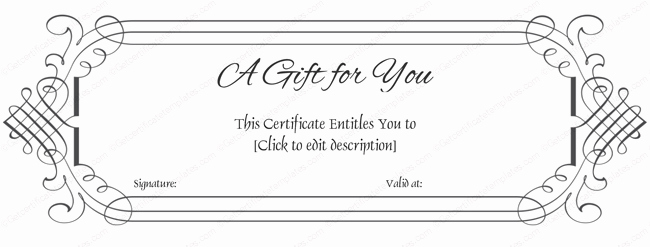 Gift Certificate Template Pages New Gift Certificate Template Word Get Certificate Templates