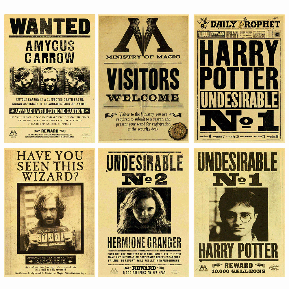 30 Harry Potter Wanted Poster Tate Publishing News