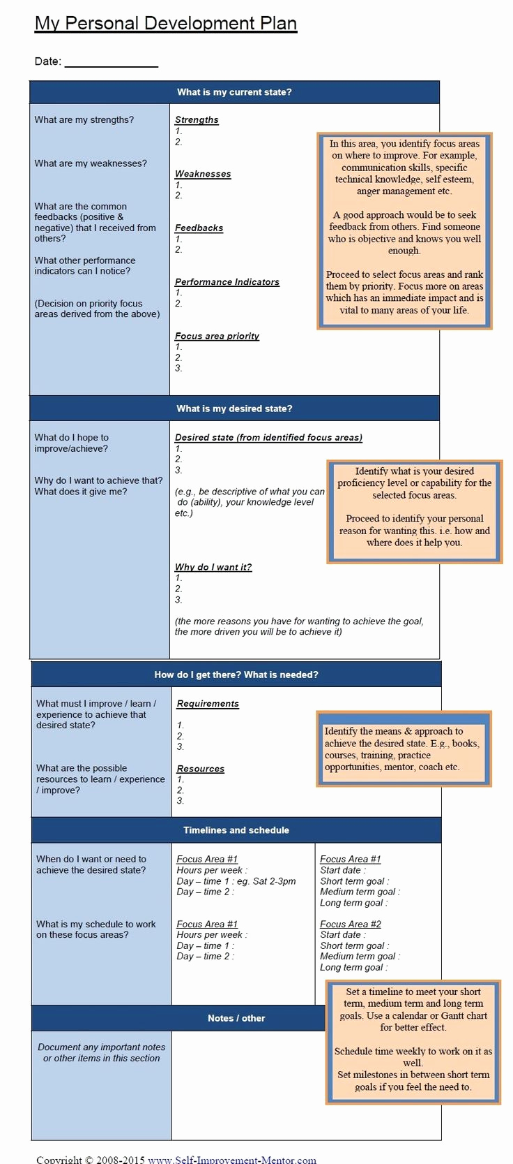 Individual Development Plan Template Lovely Best 25 Personal Development Plan Template Ideas On