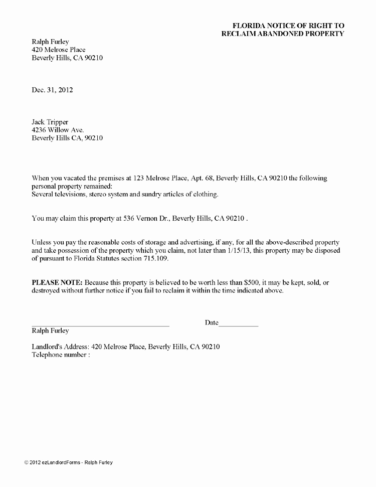 Landlord Notice to Vacate New Tenant Move Out Notice – Vacating Tenant Notices