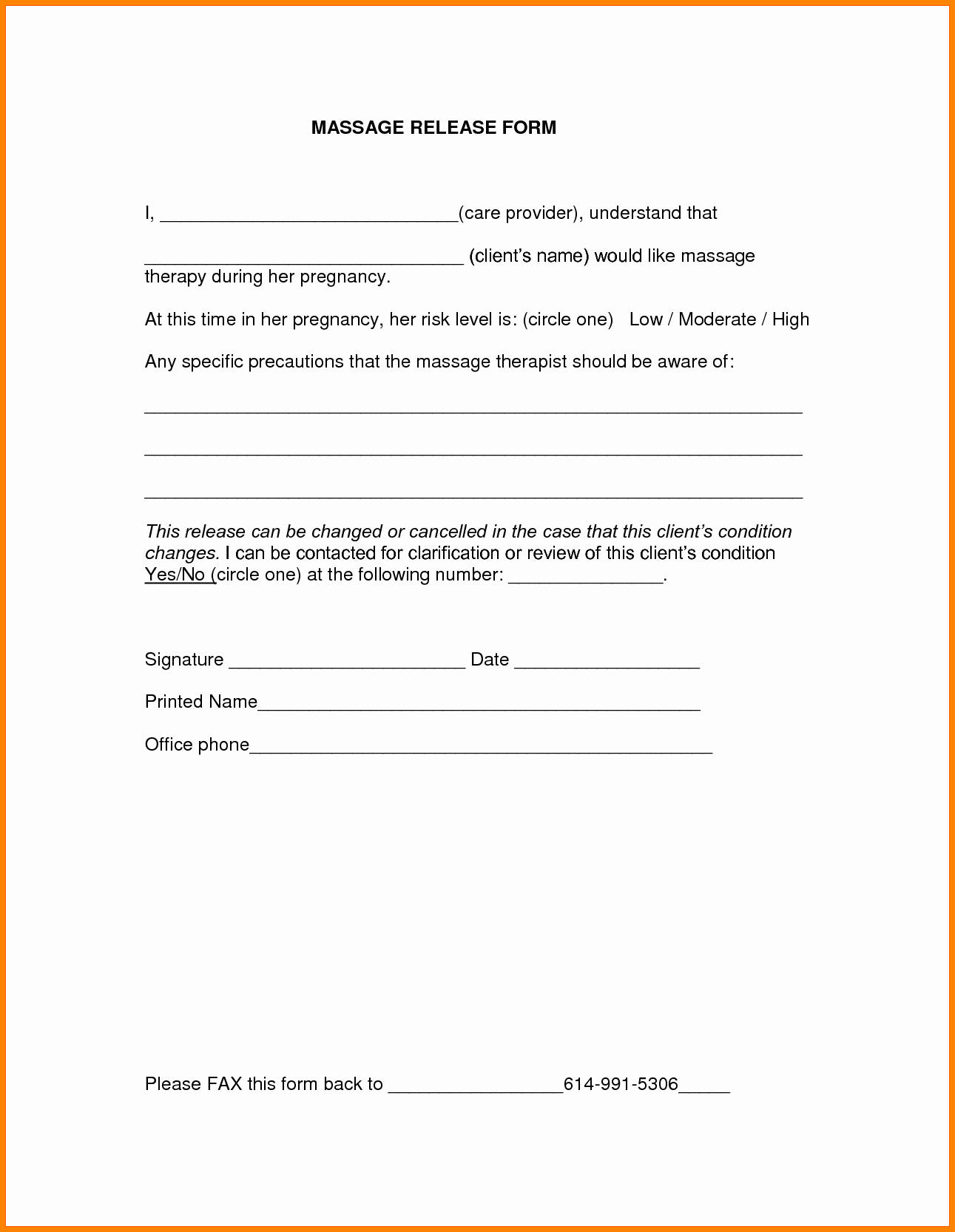 Medical Release form Template New 9 Release form Template