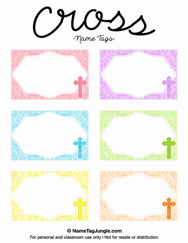 Name Tag Template Free Printable Inspirational 16 Best Images About Name Tags On Pinterest