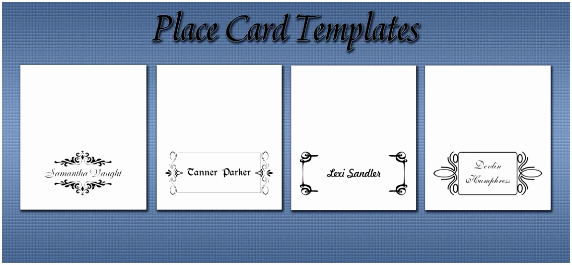 Place Card Template Word Best Of 6 Gartner Place Card Template Aawer