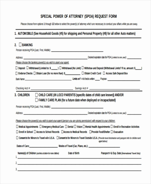 Printable Power Of attorney Best Of 24 Printable Power Of attorney forms