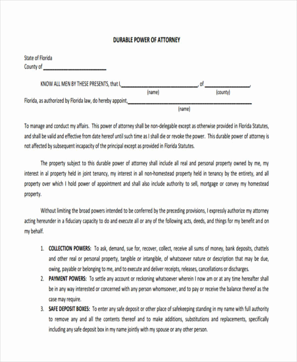 Printable Power Of attorney New 24 Printable Power Of attorney forms