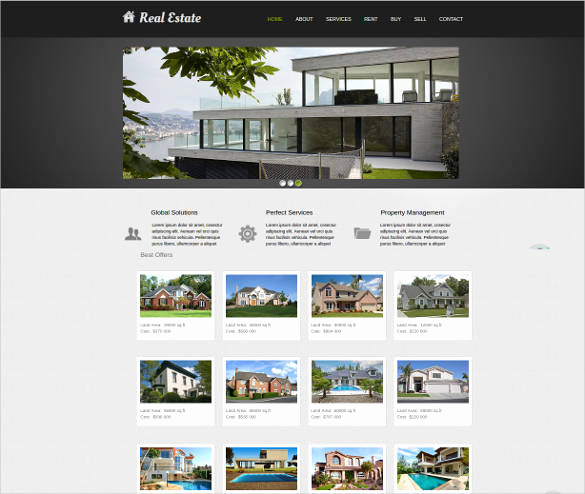 Real Estate Website Templates Elegant 33 Real Estate Website themes &amp; Templates