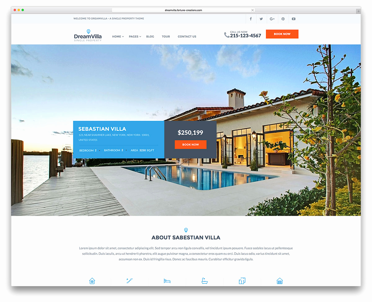 Real Estate Website Templates Fresh 36 Real Estate Wordpress themes for Agents &amp; Realtors 2019