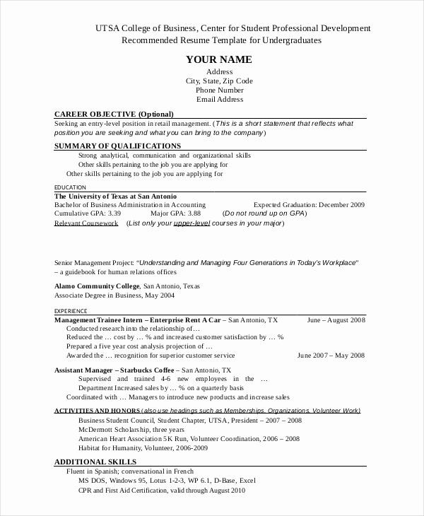 Retail Store Manager Resume Inspirational 8 Retail Manager Resumes Free Sample Example format