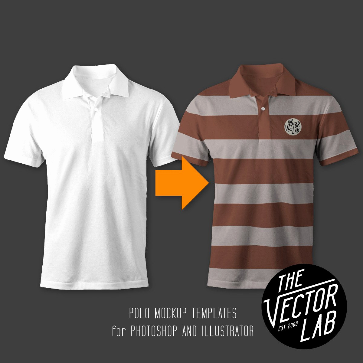 T Shirt Template Illustrator Elegant Men S Polo Mockup Templates thevectorlab