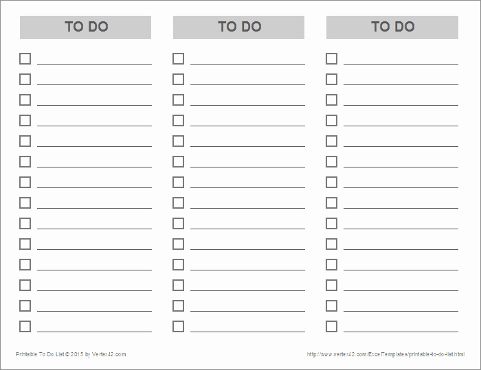 To Do List Template Word Best Of Printable to Do List