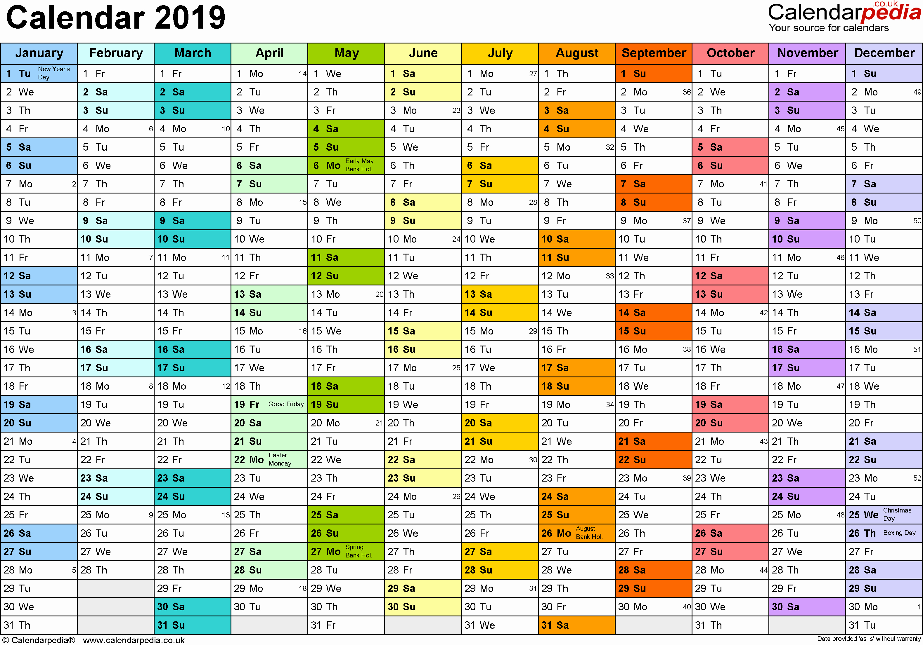 2019 Calendar Template Word Beautiful Calendar 2019 Uk 16 Free Printable Word Templates
