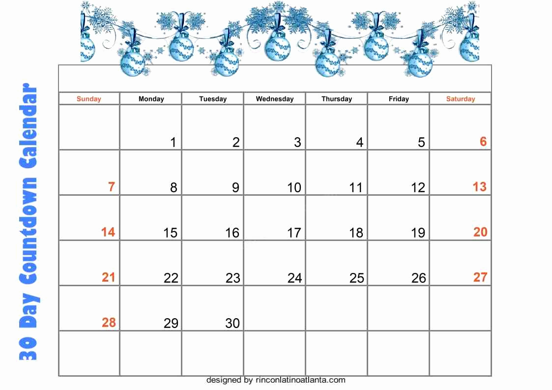 30 Day Calendar Template Best Of Danilla Author at Calendar Template Printable