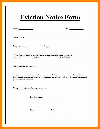 30 Day Eviction Notice form Best Of 18 30 Day Eviction Notice Pdf