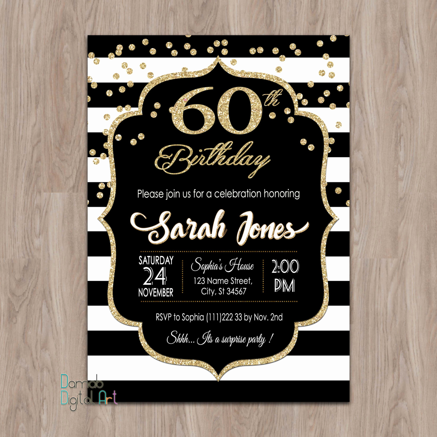 60 Th Birthday Invitation Best Of 60th Birthday Invitations 60th Birthday Invitations for