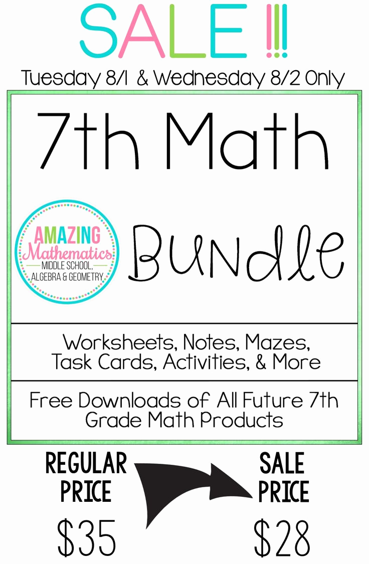 7th Grade Algebra Worksheets Elegant Best 25 7th Grade Math Worksheets Ideas On Pinterest