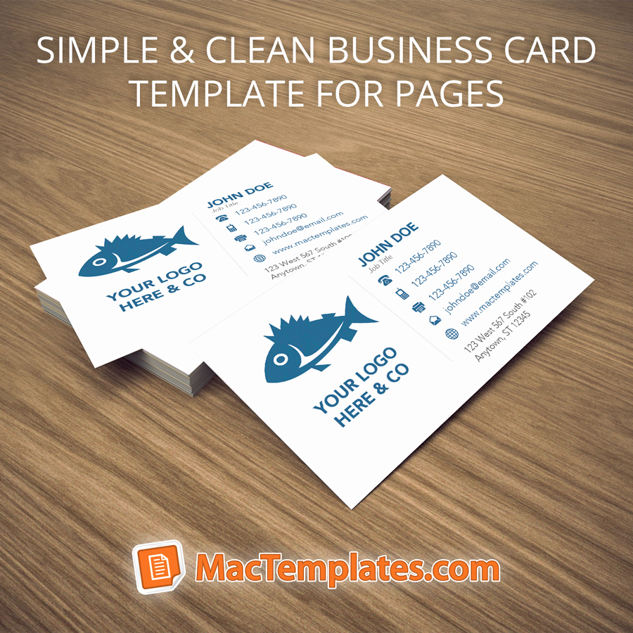 Adobe Illustrator Business Card Template Awesome Business Cards Template for Pages or Illustrator