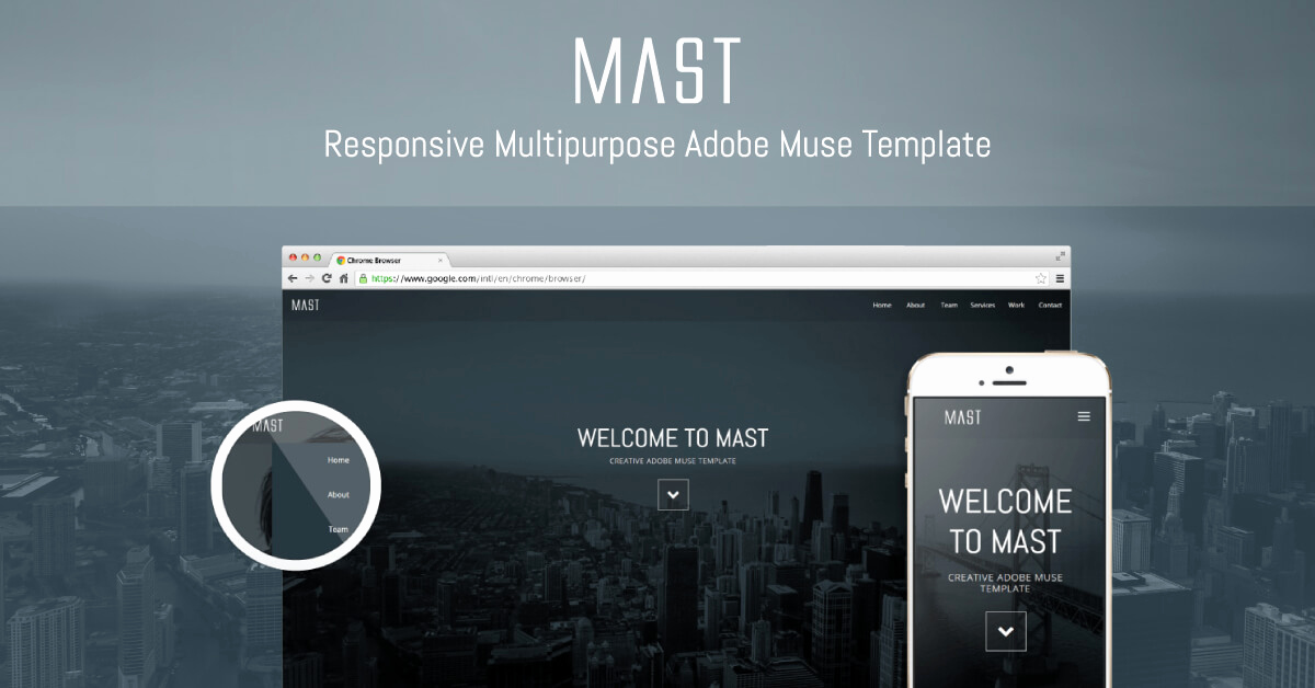 Adobe Muse Templates Free Best Of Mast