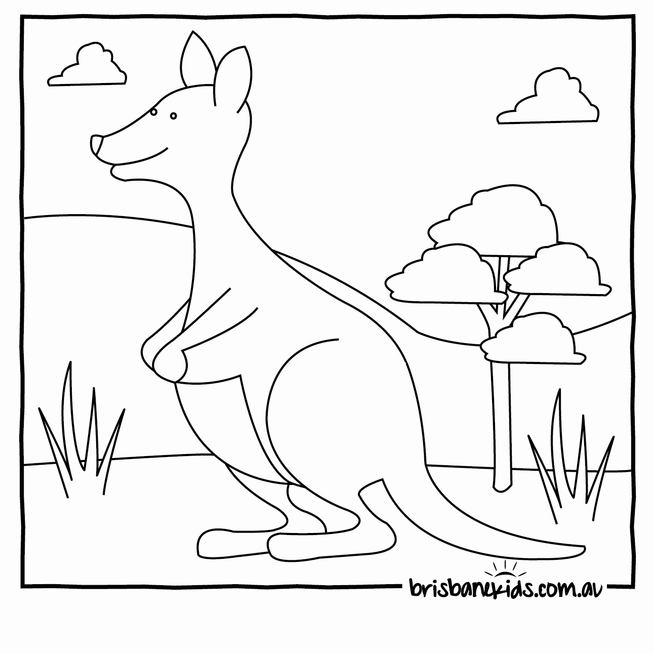 Animal Pictures to Color Luxury Australian Animals Colouring Pages • Brisbane Kids