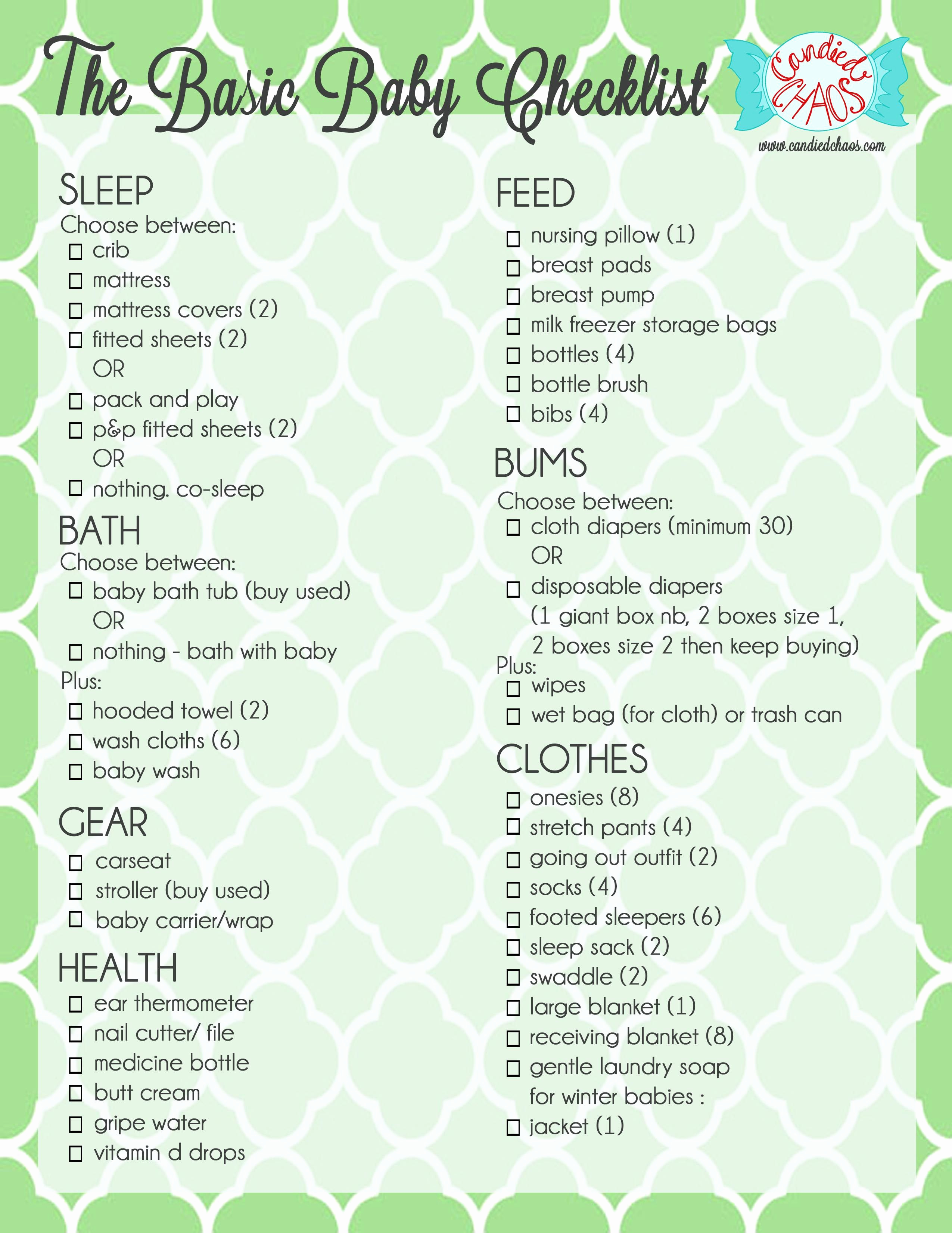 Babies R Us Registry Checklist Unique This is Our Need List for Our Mommies and Babies Project