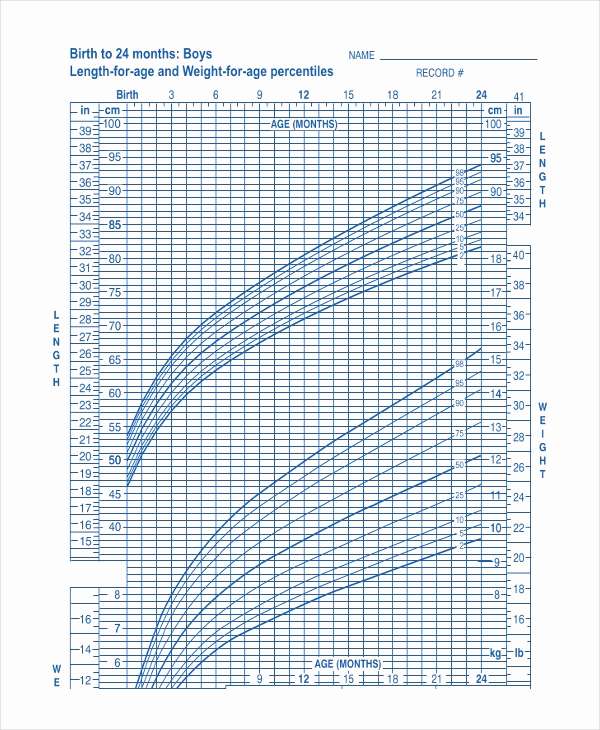 Baby Growth Chart Boys Inspirational 8 Baby Boy Growth Chart Templates Free Sample Example