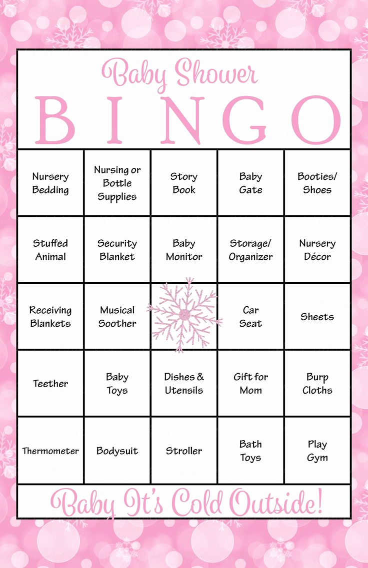 Baby Shower Card Printable Luxury 78 Ideas About Baby Bingo On Pinterest