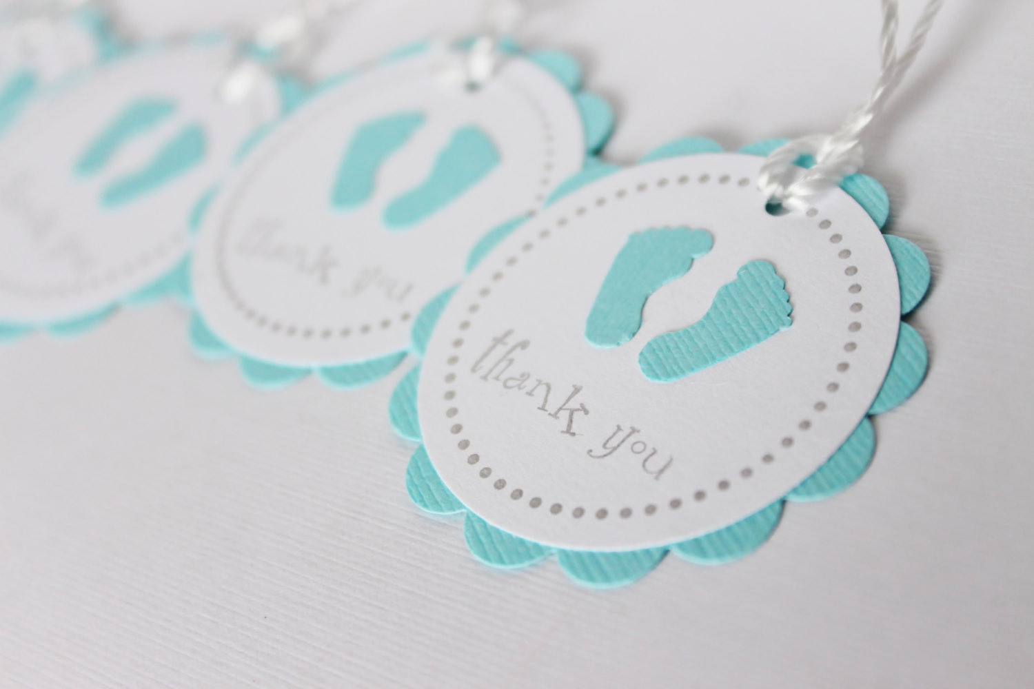 Baby Shower Thank You Tags Luxury Baby Shower Favor Tags Baby Feet Thank You Tags by