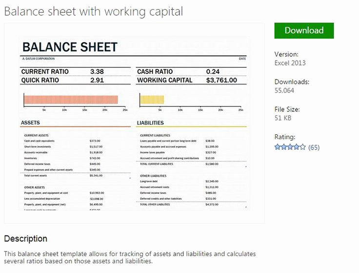 Balance Sheet Example Excel Luxury Balance Sheet Template From Ms