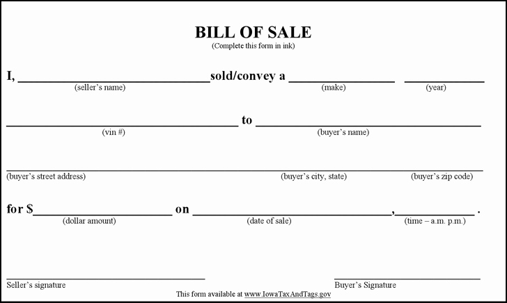 Basic Bill Of Sale Elegant top 5 Free Samples Bill Of Sale Templates Word