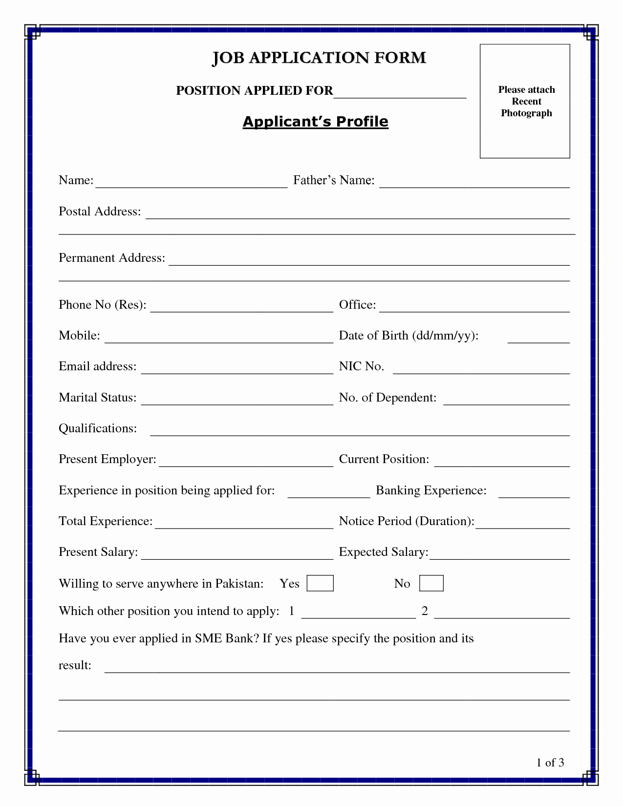 Basic Job Application Printable Beautiful Job Application form Doc