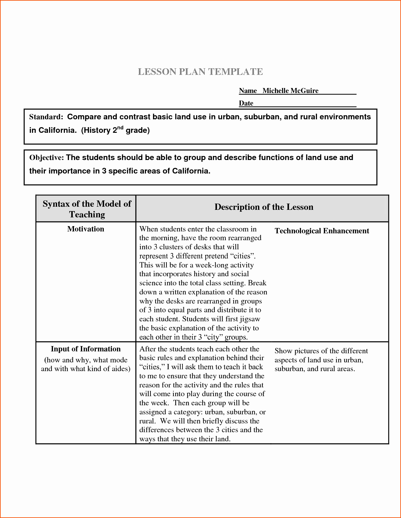 Basic Lesson Plan Template Beautiful 5 Basic Lesson Plan Template Bookletemplate