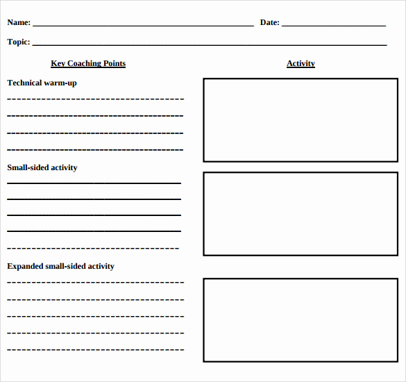 Basic Lesson Plan Template New 12 Blank Lesson Plan Templates – Samples Examples