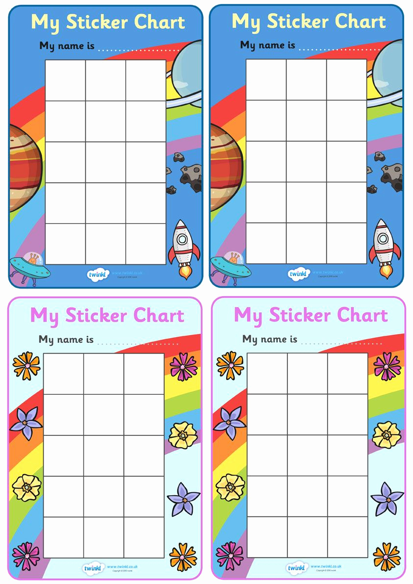 Behavior Charts for Teachers Best Of Twinkl Resources My Sticker Chart Classroom