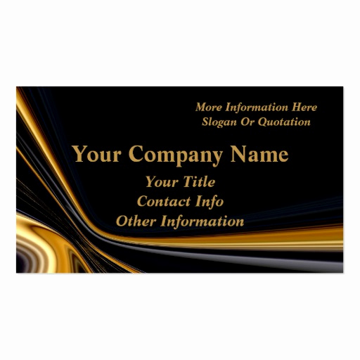 Black and Gold Business Cards Fresh Professional Black and Gold Business Cards