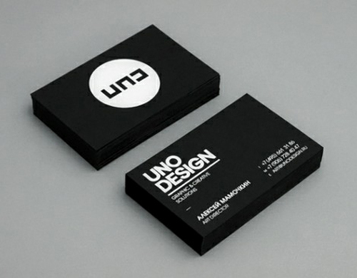 Black and White Business Cards Elegant Black and White Business Cards Graphics Design