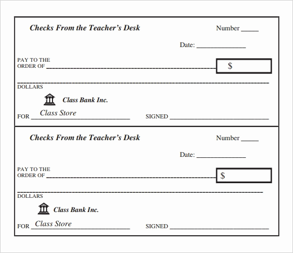 Blank Business Check Template Beautiful Sample Blank Cheque 5 Documents In Pdf Psd