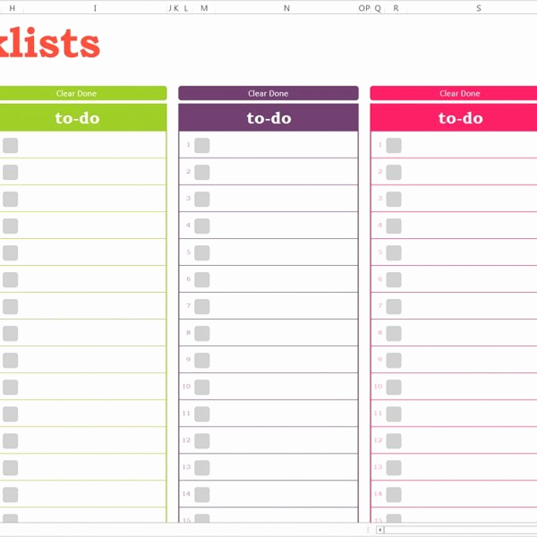Blank Check Templates for Excel Best Of 13 Checklist Templates – Word Excel Pdf formats