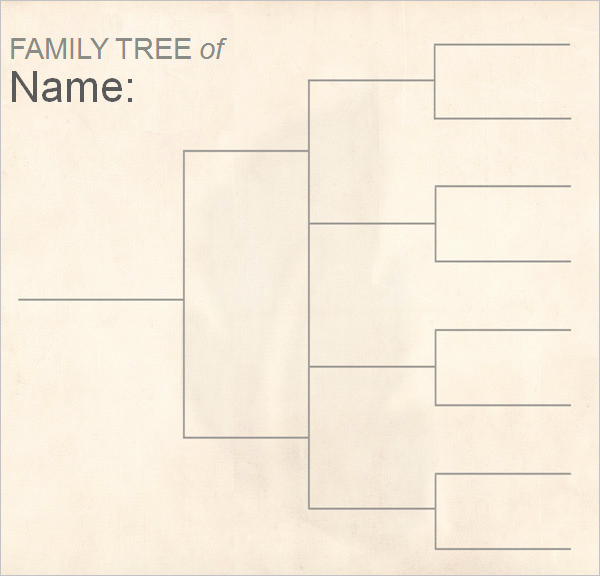Blank Family Tree Chart Best Of Blank Family Tree Template 32 Free Word Pdf Documents