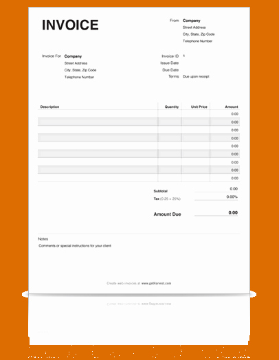 Blank Invoice Template Pdf Best Of 8 Blank Invoice Template Pdf