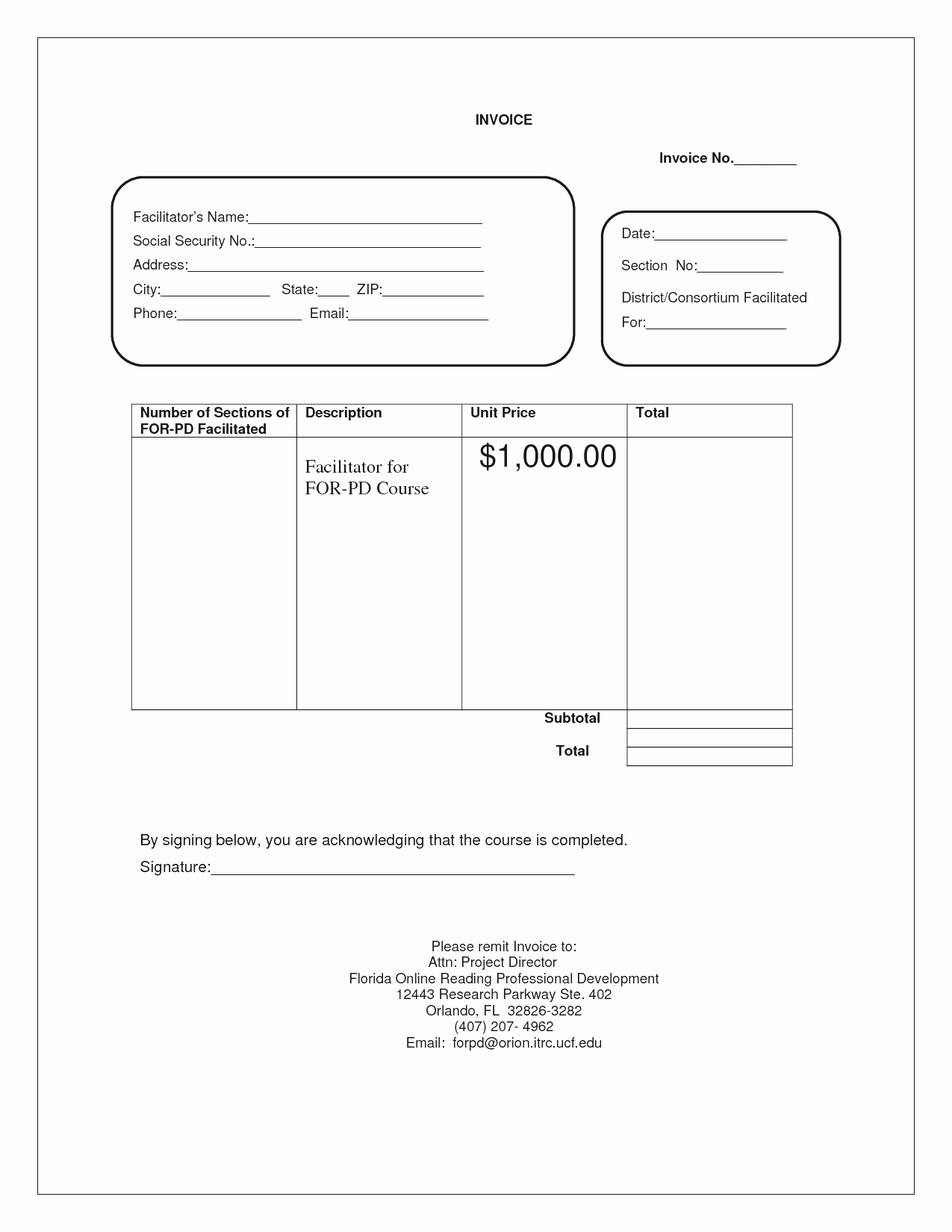 Blank Invoice Template Pdf Fresh Blank Invoices Free Residers Info Print Invoice Template