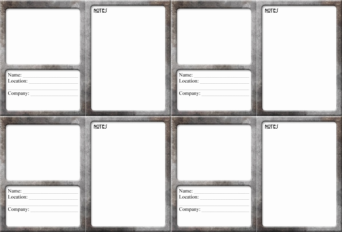 Blank Playing Card Template Awesome Tarot Card Blank Template