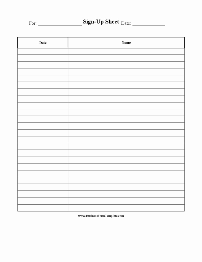 Blank Sign In Sheet Elegant Search Results for “editable Potluck Sign Up Sheet